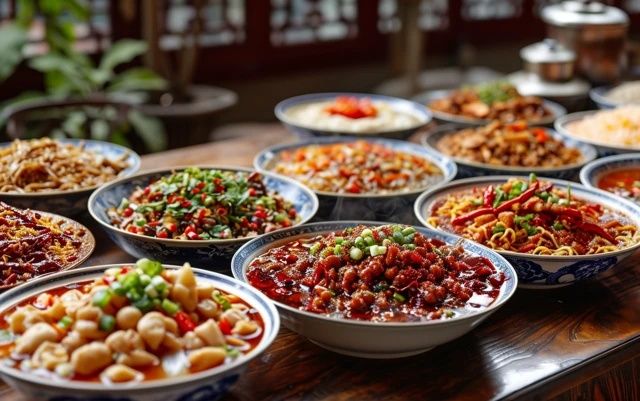 成都锦江区隐藏美食地探秘打卡！百年老店的地道川菜，绝美寺庙中的珍馐佳肴！
