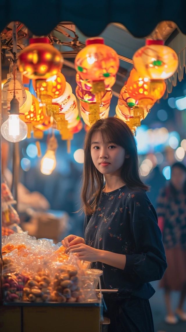这个周末再访心海天地的美食狂欢:夜幕下的中华美食街盛宴开启