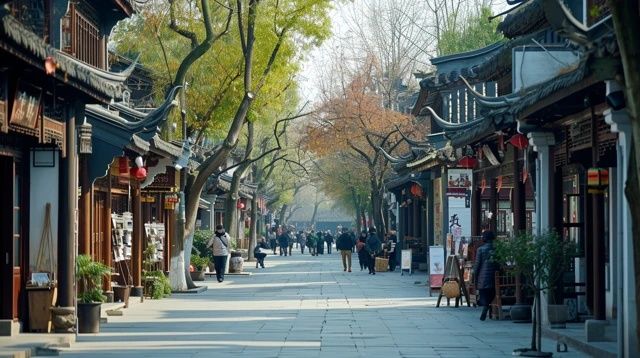 绍兴:仓桥直街古城的华彩变身