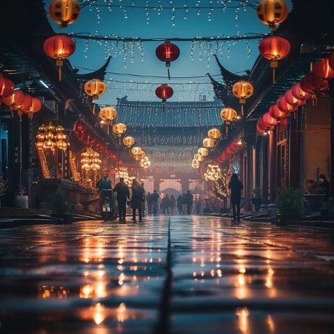王府井大街位于中国北京市东城区，是一条具有数百年悠久历史的商业街，被誉为北京的