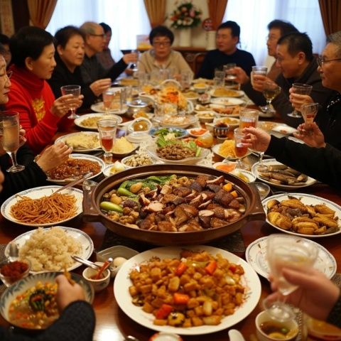 广东肇庆豪华48桌婚礼盛宴:22道佳肴+五粮液美酒,全城瞩目焦点