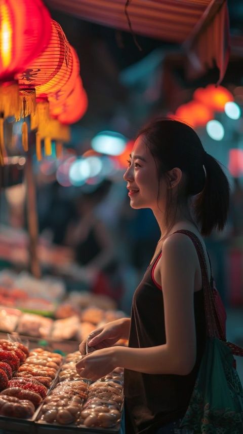 在云南保山市隆阳区,夜幕降临之际,一场盛大的美食狂欢才刚刚开始