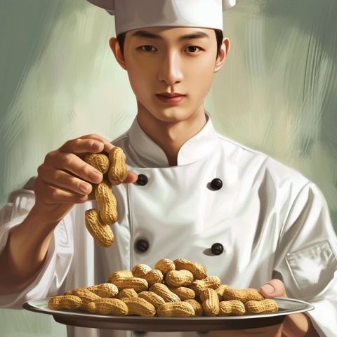 传统美味解锁:烹饪大师揭秘绝妙卤五香花生做法