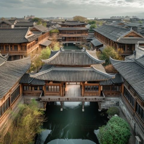 耗资30亿!河南打造梦幻仿古小镇,媲美凤凰古城(图)
