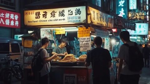 威海游记(十三):韩乐坊夜市与特色小吃