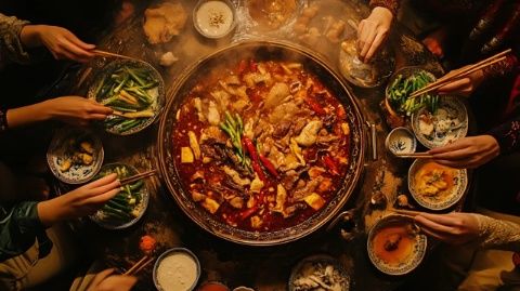 探索吉林美味:品尝满族火锅、白肉血肠、庆岭活鱼与人参鸡汤的味蕾之旅
