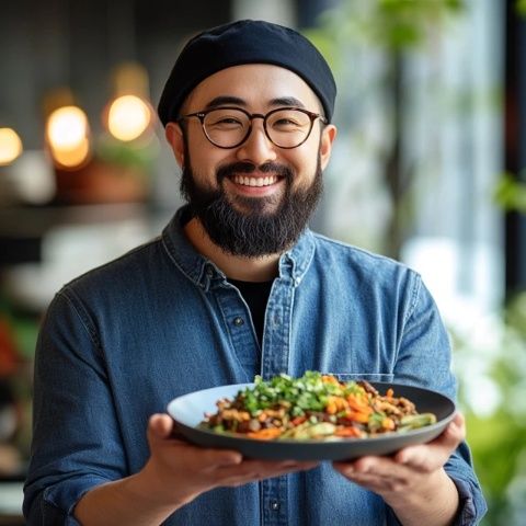 小黄为家人做了一顿饭,原因自从妈妈和大姨来美国后,做的大部分都是米饭和面条