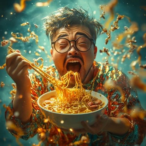 跳跳糖拌面黑暗料理你敢吃吗?