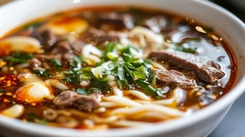 江夏区金口镇牛肉粉探寻记:郭战牛肉粉,当地人常去的老字号美食店,味道如何?