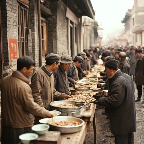 献县有个特色小吃,50年老店,一天卖出上千碗,上桌就被抢光