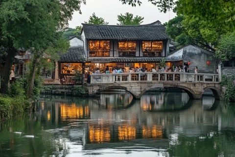 泗阳新袁古镇:羊肉美食与水乡风光的交融之地