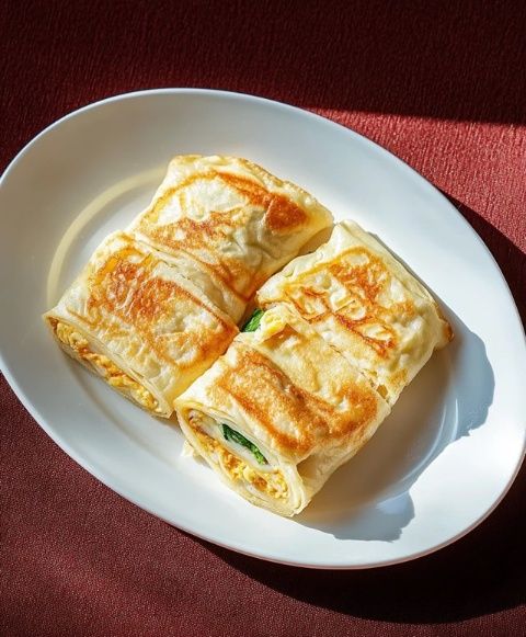 超火爆青岛大饼!|财东街的早饭必备美味