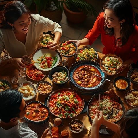 大荔美食盛宴:10家名企齐聚,视觉味觉双重享受