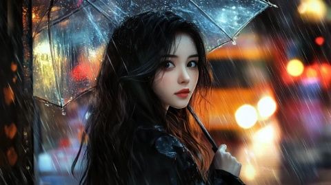 雨中的西安顺城巷,带你体验最真实的老长安,一步一景美如画!