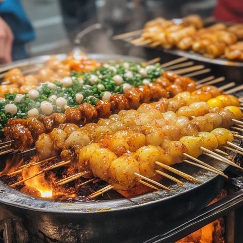 台湾夜市:各地美食“一网打尽