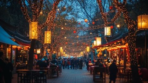 杭州武林门夜市:千年古都的灯火辉煌记忆