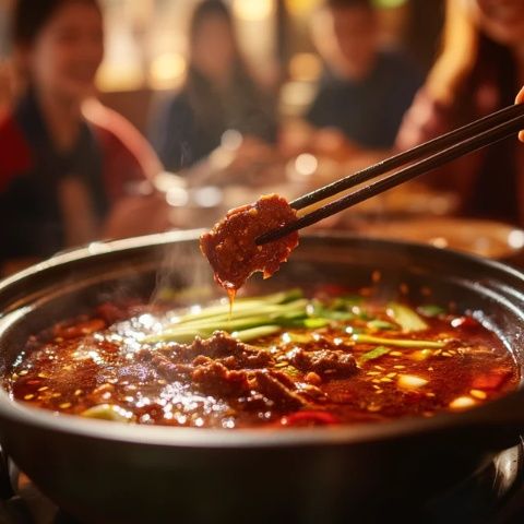 芜湖的美食吸引了不少食客，有位游客说，他本是冲着麻辣烫来的