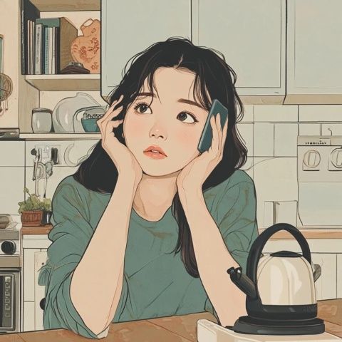 六点五十下班给老伴打电话,她还没回家,原来接二宝去了爷爷家