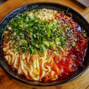 低脂高纤荞麦龙须面,健康美味早餐新选择