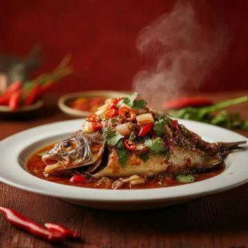 周水子鸣记烤鱼,美味佳肴让人难以抗拒