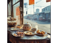 桂林火车北站里的美食与快餐