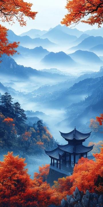 陕西最美的秦岭秋天,留坝才是你最佳选择