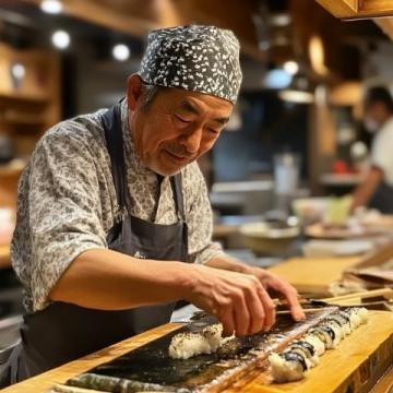 一口寿司,探索全球流行的日本料理艺术
