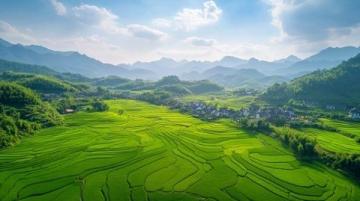 广西天峨县的风景如画和独特的文化