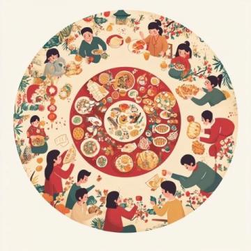 春节是中国最重要的传统节日,美食是庆祝这一节日不可或缺的一部分