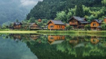 重庆旅游度假:在龙水湖泡温泉、打麻将