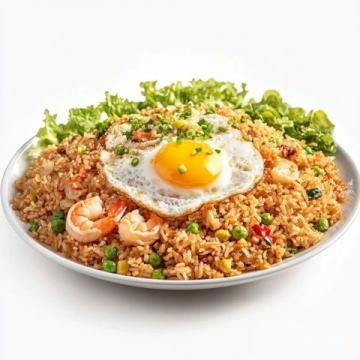 长沙融合菜巅峰之作:干巴菌瑶柱炒饭,一尝难忘的独特美味