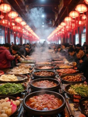 乐山犀牛坊美食集市：传统小吃与历史文化完美融合的新宠景点