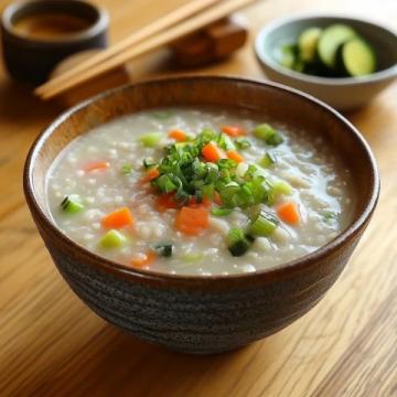 粥里的用料不是很多一般般,两人份够三个人喝的,味道也不是很正宗鲜美的那种