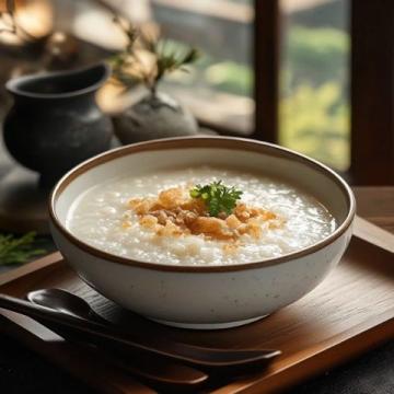 粥里的用料不是很多一般般,两人份够三个人喝的,味道也不是很正宗鲜美的那种