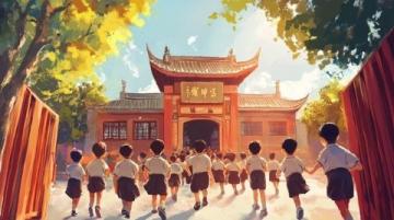 长丰学校送餐风波:家长车队在校门外静候真相揭晓