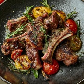 居家料理分享:美味烤羊排 рецепты