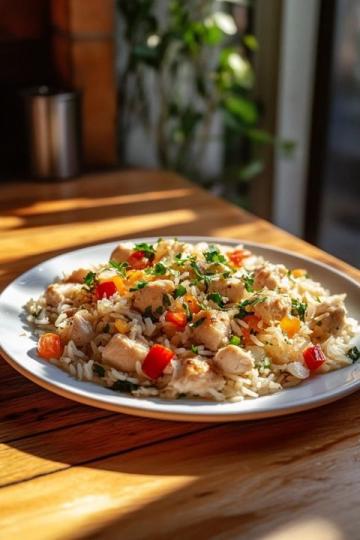 徽州咸肉菜苔炒饭:传统与美味的完美结合