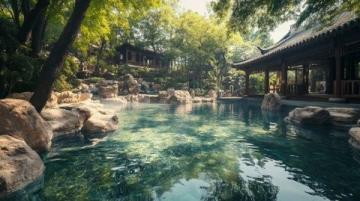 成都!小院里的私密温泉之旅!