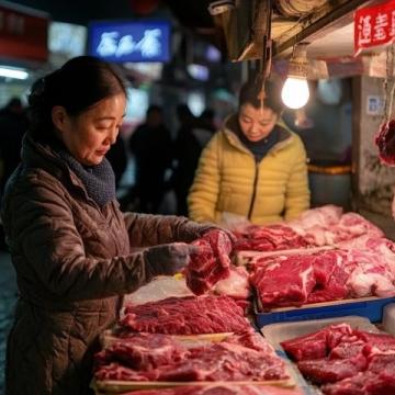 市民关注肉禽蛋价格波动