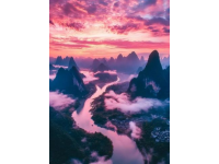 桂林山水与诗中的意境：自然之美与人文情感