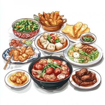 以下是一些常见美食的制作方法,涵盖中餐、西餐、甜点等类别,步骤清晰易懂