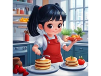 张掖，二月二，龙抬头的日子，家里面会摊煎饼，昨天二宝不舒服