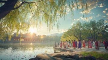 中元节来临:阳光下的淡淡幽冥气息