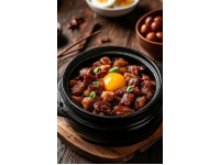 家常菜谱：豆角烧茄子、辣椒炒鸡蛋、肉沫油煎豆腐做法分享