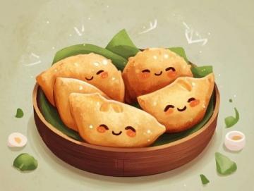 鸡仔卡通馒头(美食卡通鸡仔)