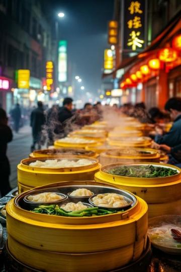 江苏徐州：超满足的碳水夜市，南方吃货的新晋宝藏！