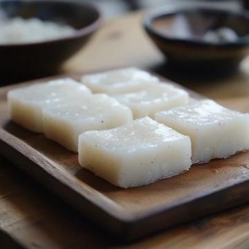 如何制作美味手工黑芝麻馅糯米糍粑?原料及步骤详解