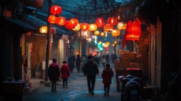 第一天龙门石窟-十字街夜市-洛邑古城