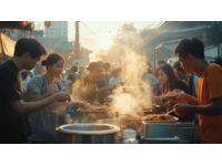 马拉松赛变身美食盛宴,挑战自我、体验快乐.