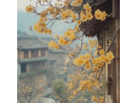 清明到来，城市摊黄飘香